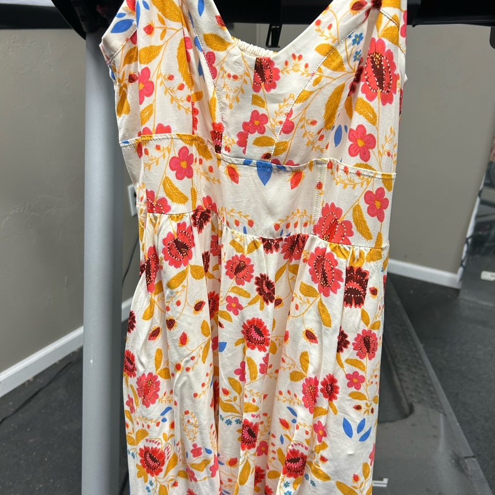 Express Multicolor Floral Dress